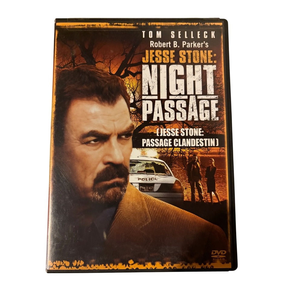 Jesse Stone Night Passage DVD Tom Selleck Robert B Parker Crime Drama Movie